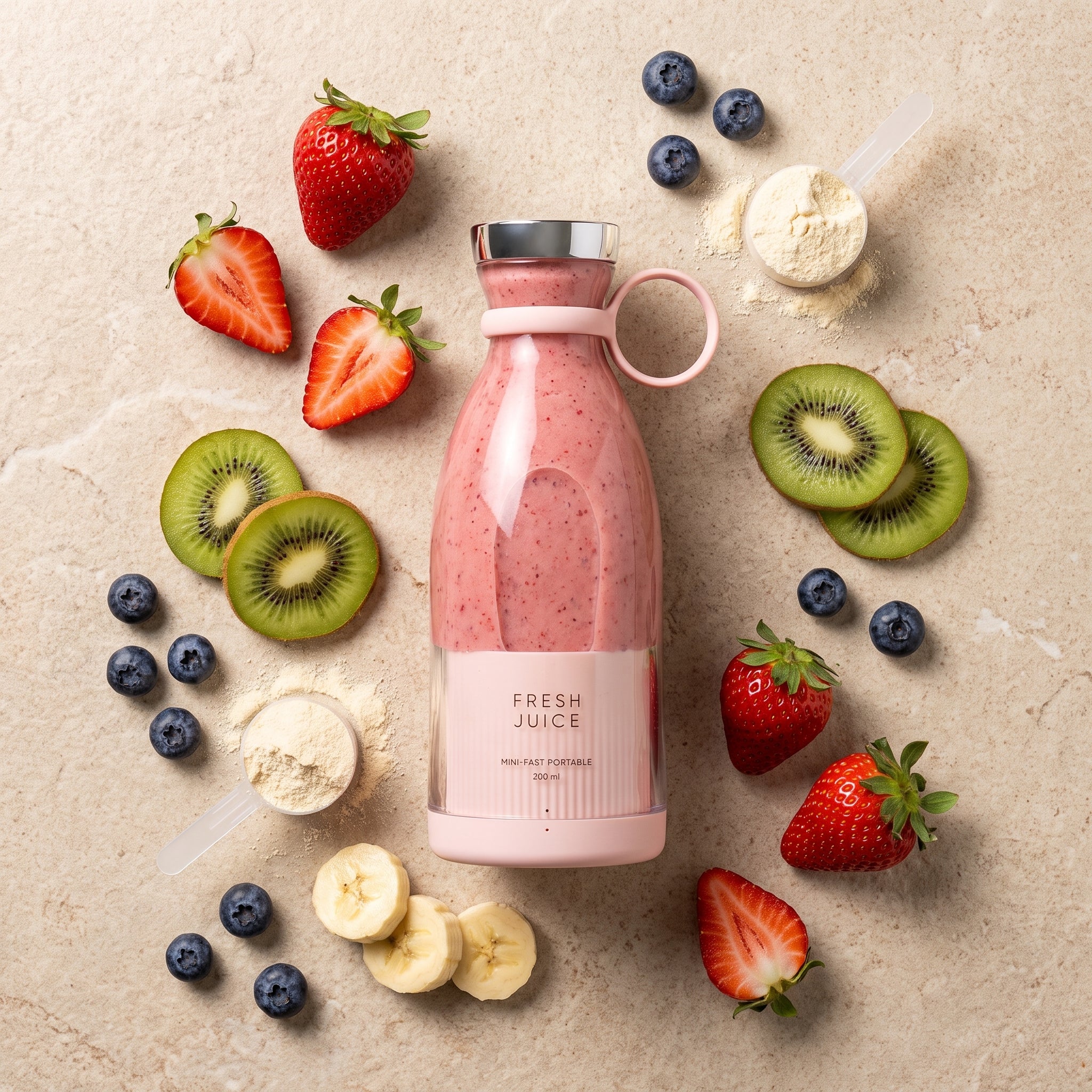 BlendGo™ Portable USB Blender Bottle