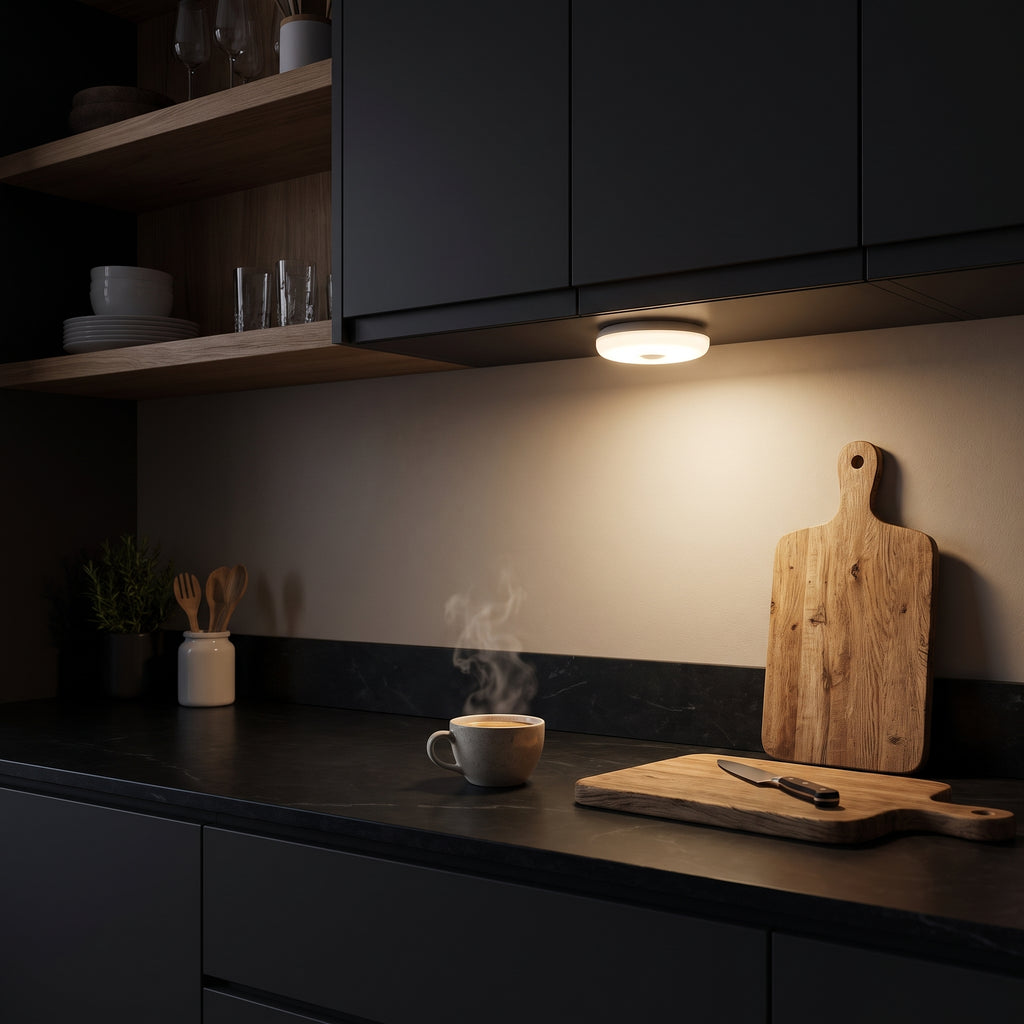 Smart Motion Sensor Cabinet Lights (Set of 2) – Rechargeable Wireless LED Night Lights