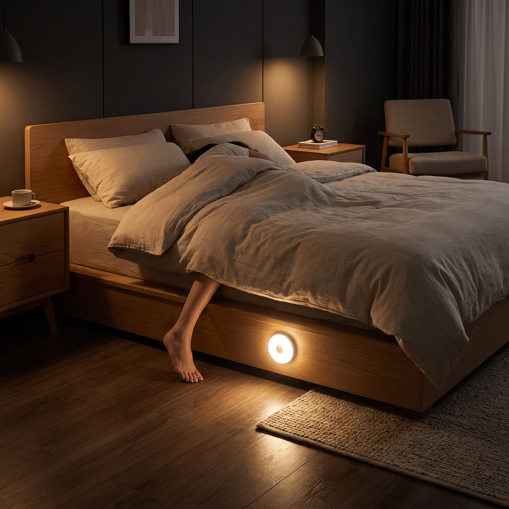 Smart Motion Sensor Cabinet Lights (Set of 2) – Rechargeable Wireless LED Night Lights